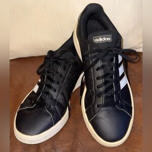 Adidas Grand Court Base Sneakers - Core Black/Cloud White Women’s Size 9